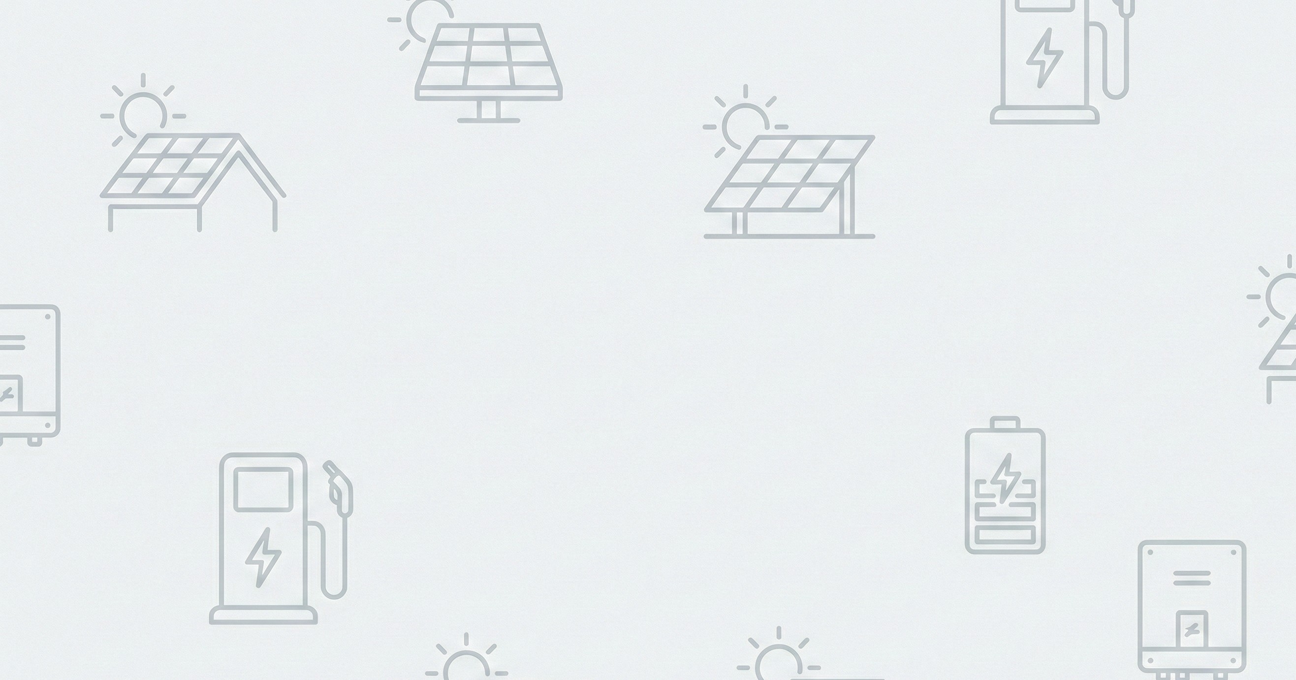 solar-energy-minimalist-icons-gray-background