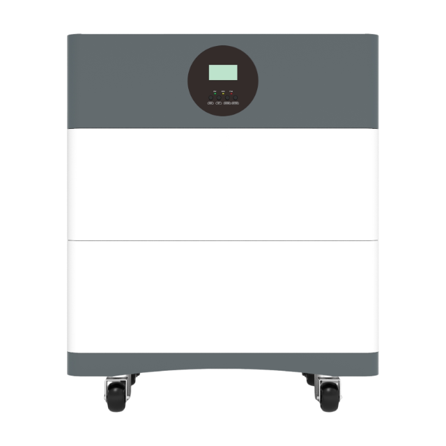 HDB Stacked Modular Solar System | Front View | SNADI hdb-stacked-energy-storage-system-front-interface