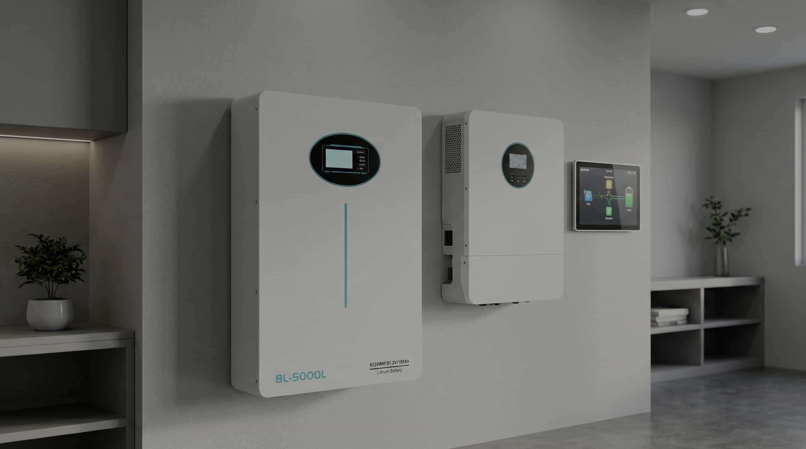 Transitioning beyond products to provide complete, customized energy storage solutions. Our integrated systems combine high performance BL-5000L LiFePO4 batteries with advanced hybrid inverters to meet your specific power needs. Explore our tailored solar backup designs. Custom Lithium Battery Energy Storage Solutions | BL-5000L LiFePO4 System & Inverters