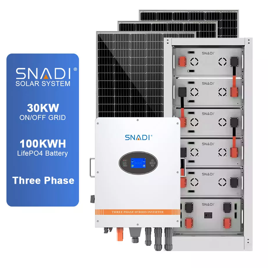 SNADI 30KW Commercial & Industrial ESS Battery Energy Storage Systems SNADI 30KW Commercial & Industrial ESS Battery Energy Storage Systems