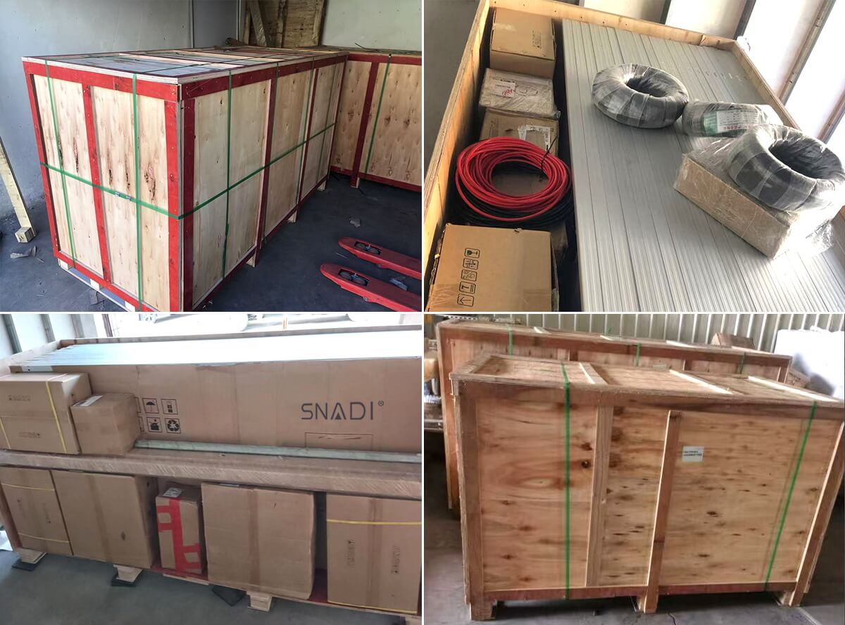 packing and delivery