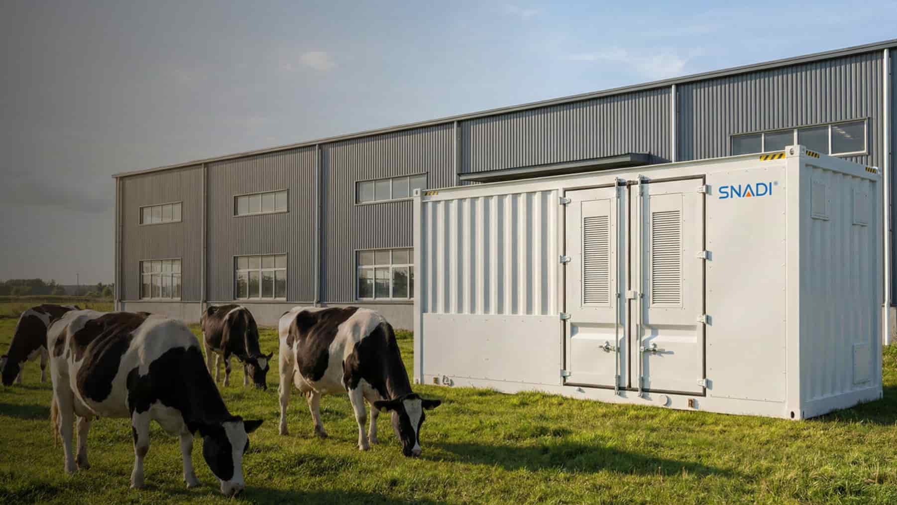 SNADI (SNAT Solar) delivers robust BESS containers for sustainable agriculture and industrial applications. Our one stop energy storage solutions empower off grid sites with reliable, high capacity green power. SNADI Containerized BESS for Sustainable Agricultural Energy Solutions - Large Scale Solar Battery Storage
