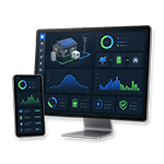 Off-Grid Solar Energy Monitoring System | SNADI/SNAT Desktop and mobile energy monitoring dashboard for an off-grid solar power system