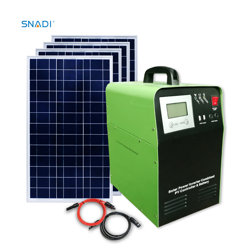 AL 1KW 12V/24V Portable Solar Generator - Buy Product on Foshan SNAT ...