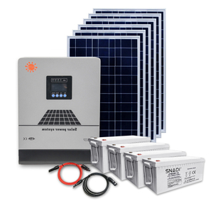 10-30kw Single Phase Inverter 17-35kwh Off Grid Solar PV Energy System