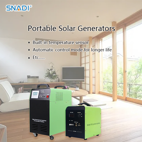 Features of portable solar generators