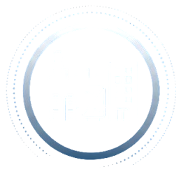 Minimalist white line icon for SNADI commercial and industrial energy storage solutions showing a factory and modular storage unit.