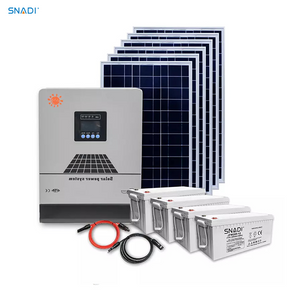 5kw Inverter 6-17kwh Off-grid Home Solar Power PV System