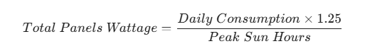 solar-panel-wattage-calculation-formula