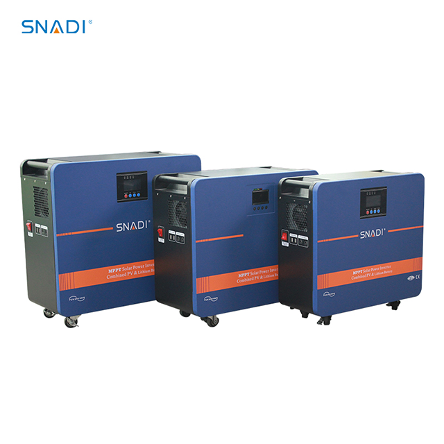 600W 1200W 2200W ALL in One Solar Generator with MPPT Controller LiFePO4 Battery
