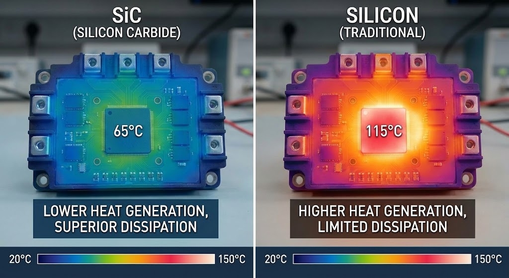 thermal-imaging-comparison-sic-vs-silicon-heat-generation