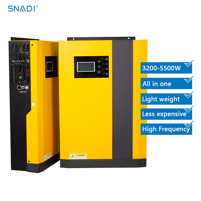 3200-5500W High Frequency MPPT Hybrid Solar Inverter for Household Appliances