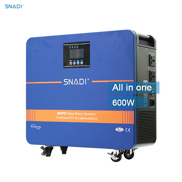 600W Outdoor Camping ALL in One Solar Generator with Controller Battery