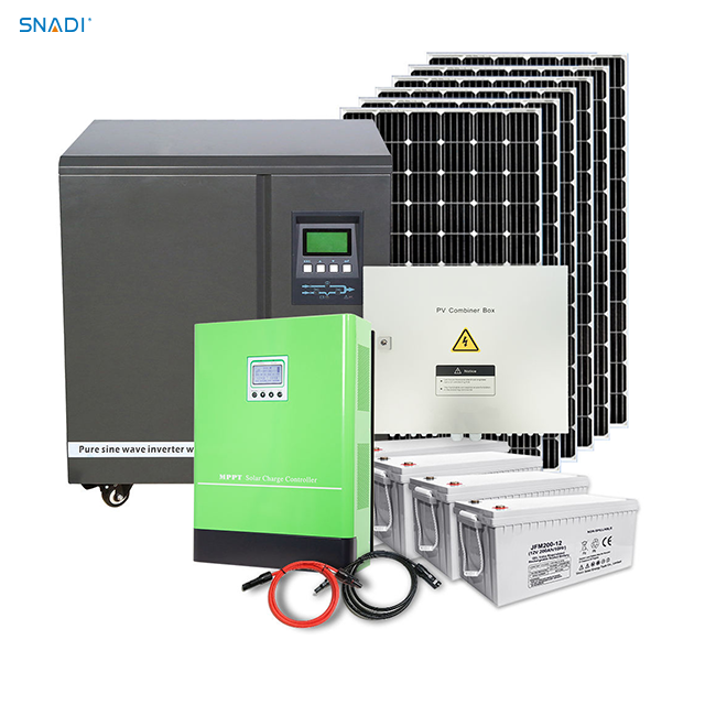 30kw Complete Off Grid Solar System for Houses Industry 