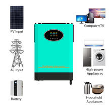 6200W 48VDC Home Use MPPT Solar Inverter