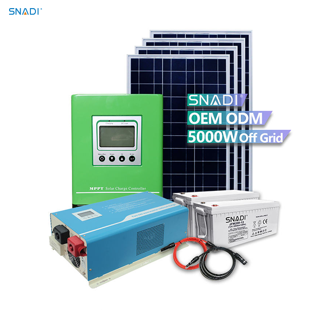 5 KW Off Grid Solar System for Homes Small Office Shops