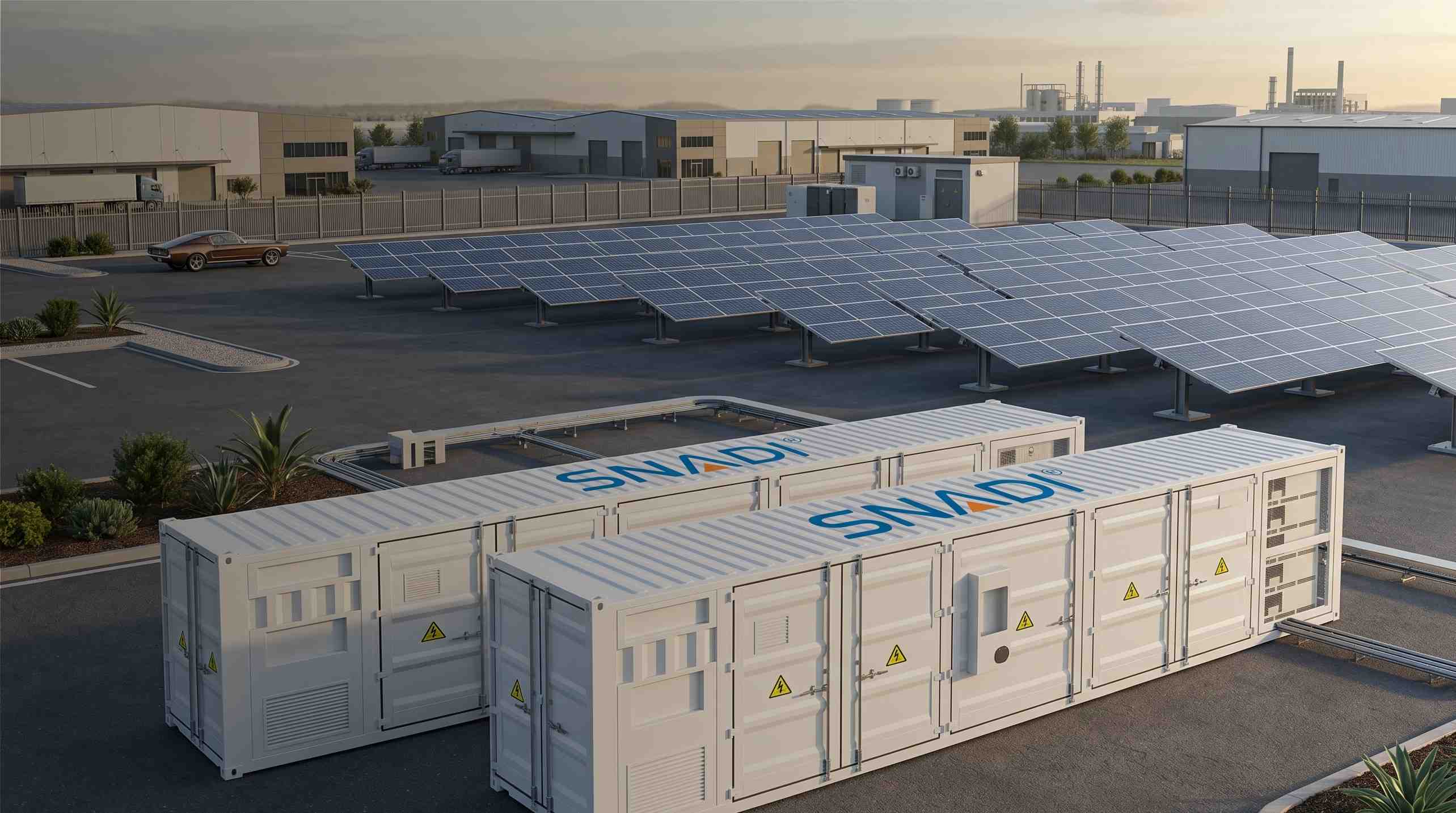 Commercial & Industrial (C&I) Solar & ESS Solutions | SNADI
