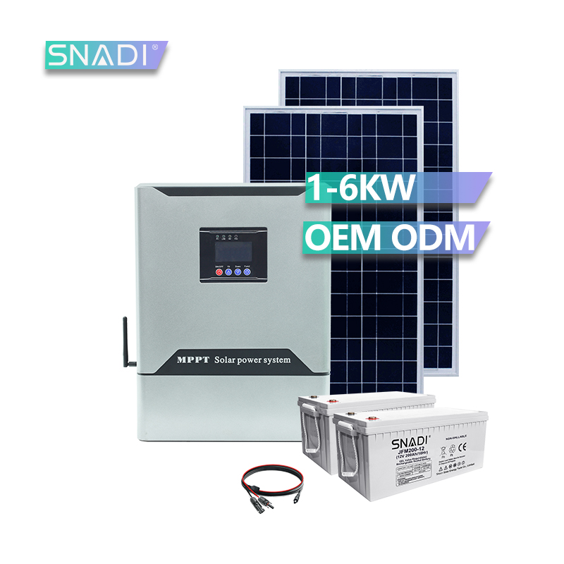 1KW - 6KW Hybrid Solar Inverter Set