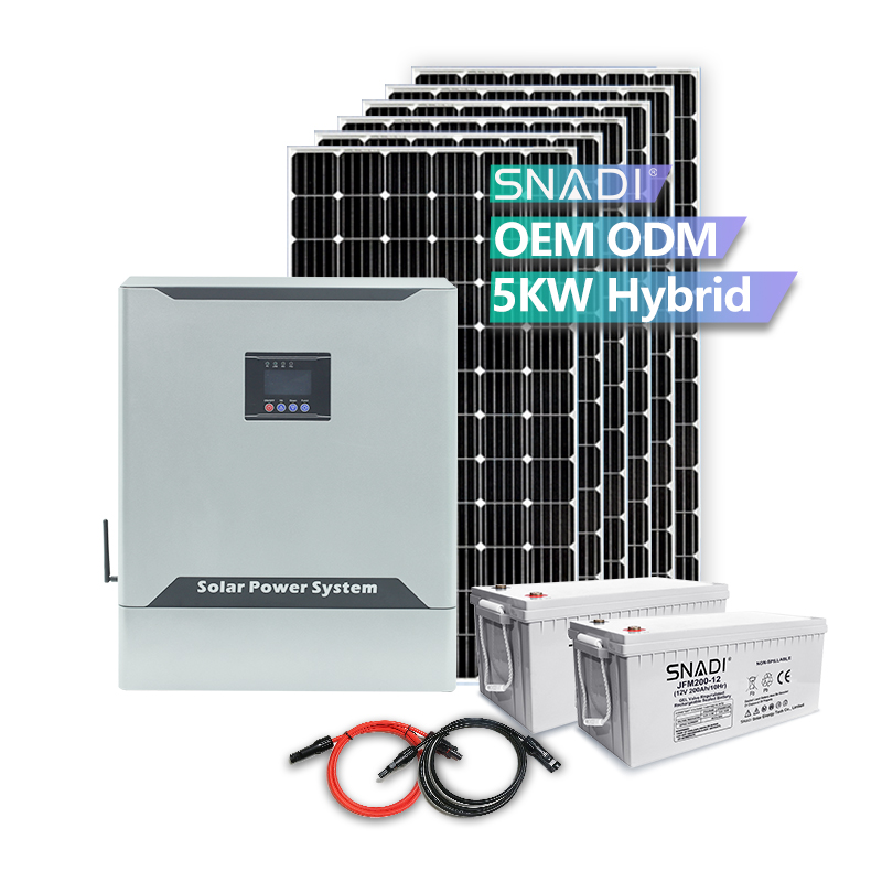 NKM 5KW Hybrid Solar Inverter Set