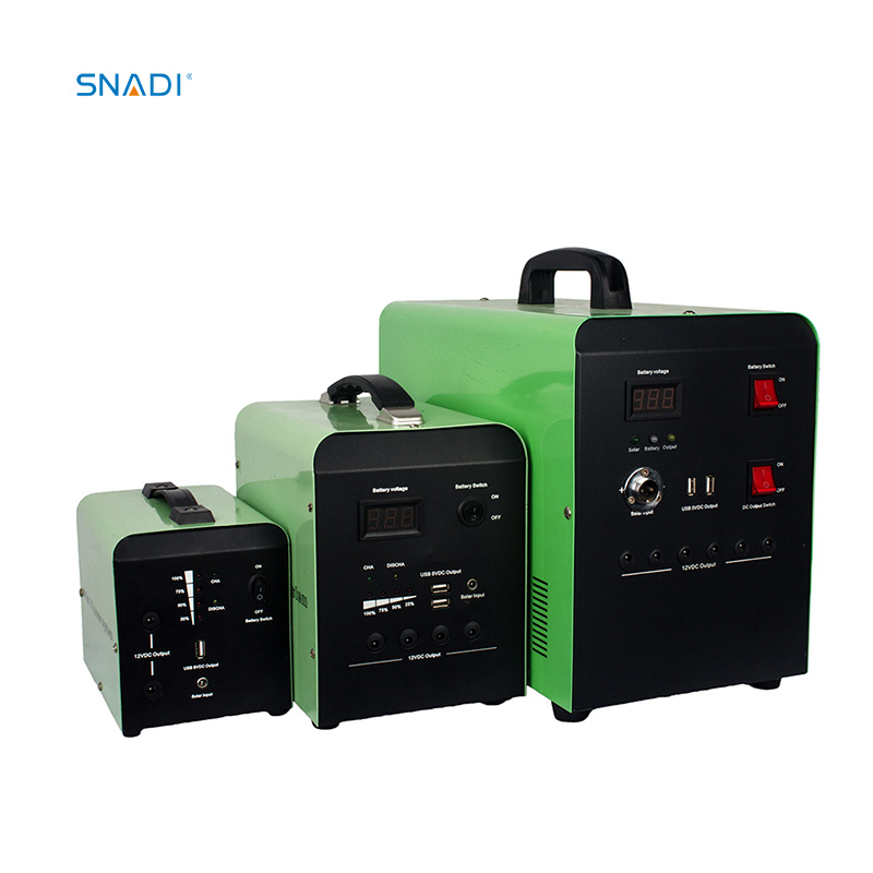 10-100W Protable Solar Power Generator for Home