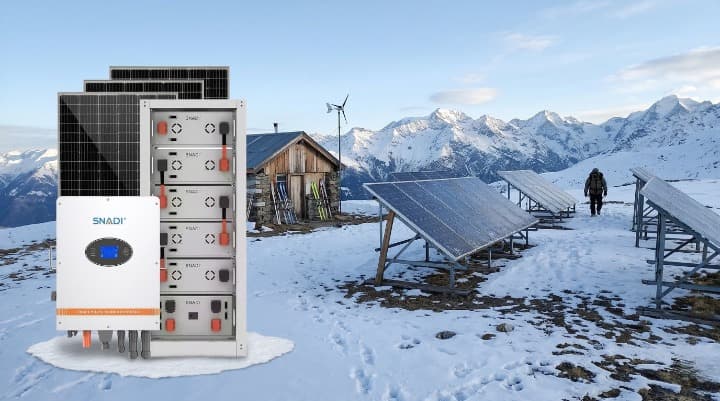Off-Grid Solar Power Systems with Lithium Battery Storage | SNADI & SNAT Solar