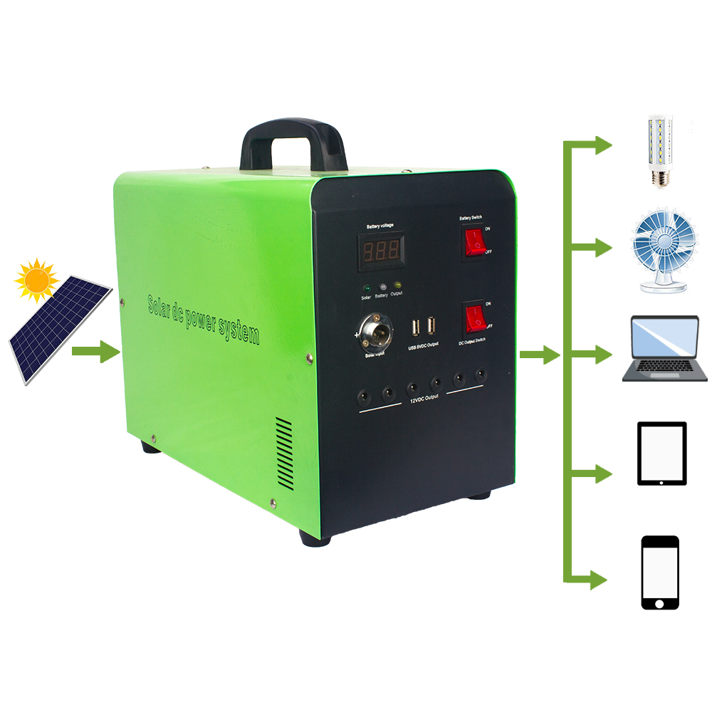 Solar Generator System Connection Diagram