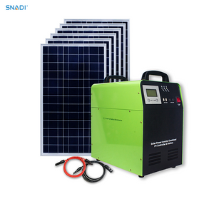 300W-1500W AC DC Solar Portable Generator with Battery