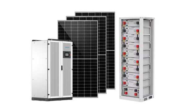 SNADI large-scale commercial and industrial solar hybrid energy storage system with cabinet.