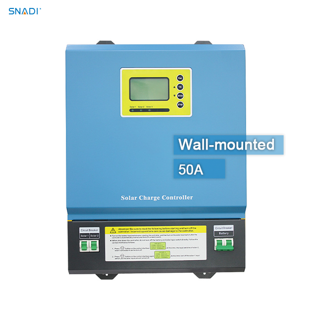 50A Wall Mounted Solar Charge Controller for Home