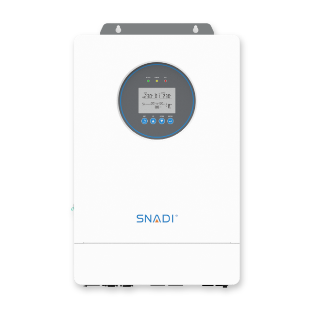 SNAT AS 6.5kW on off-grid solar inverter front view for home solar power and battery storage applications