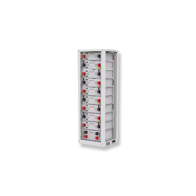 Stackable lithium battery storage system storing solar energy for nighttime and backup power