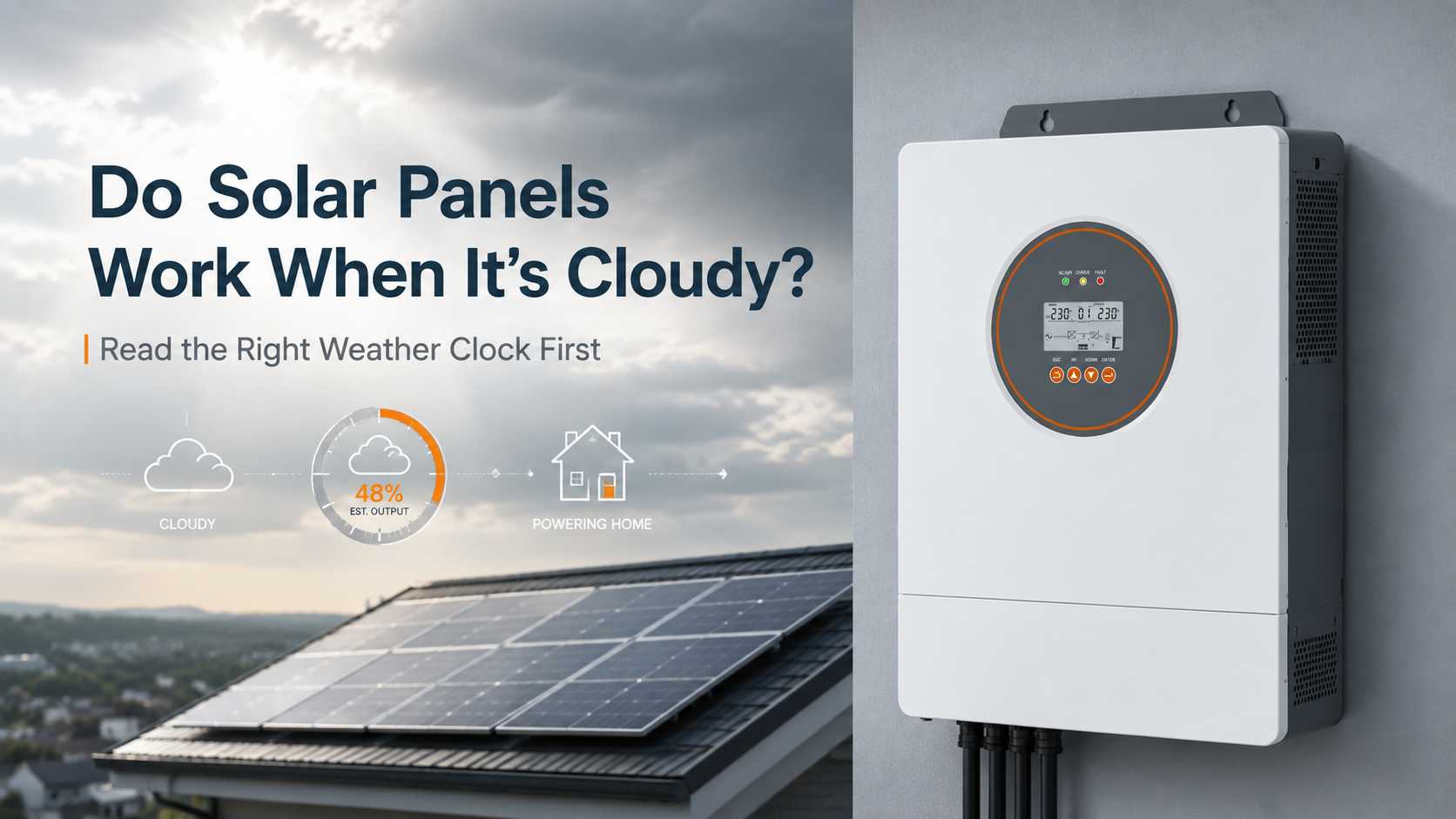 How Much Solar Power Should I Expect on A Cloudy Day?