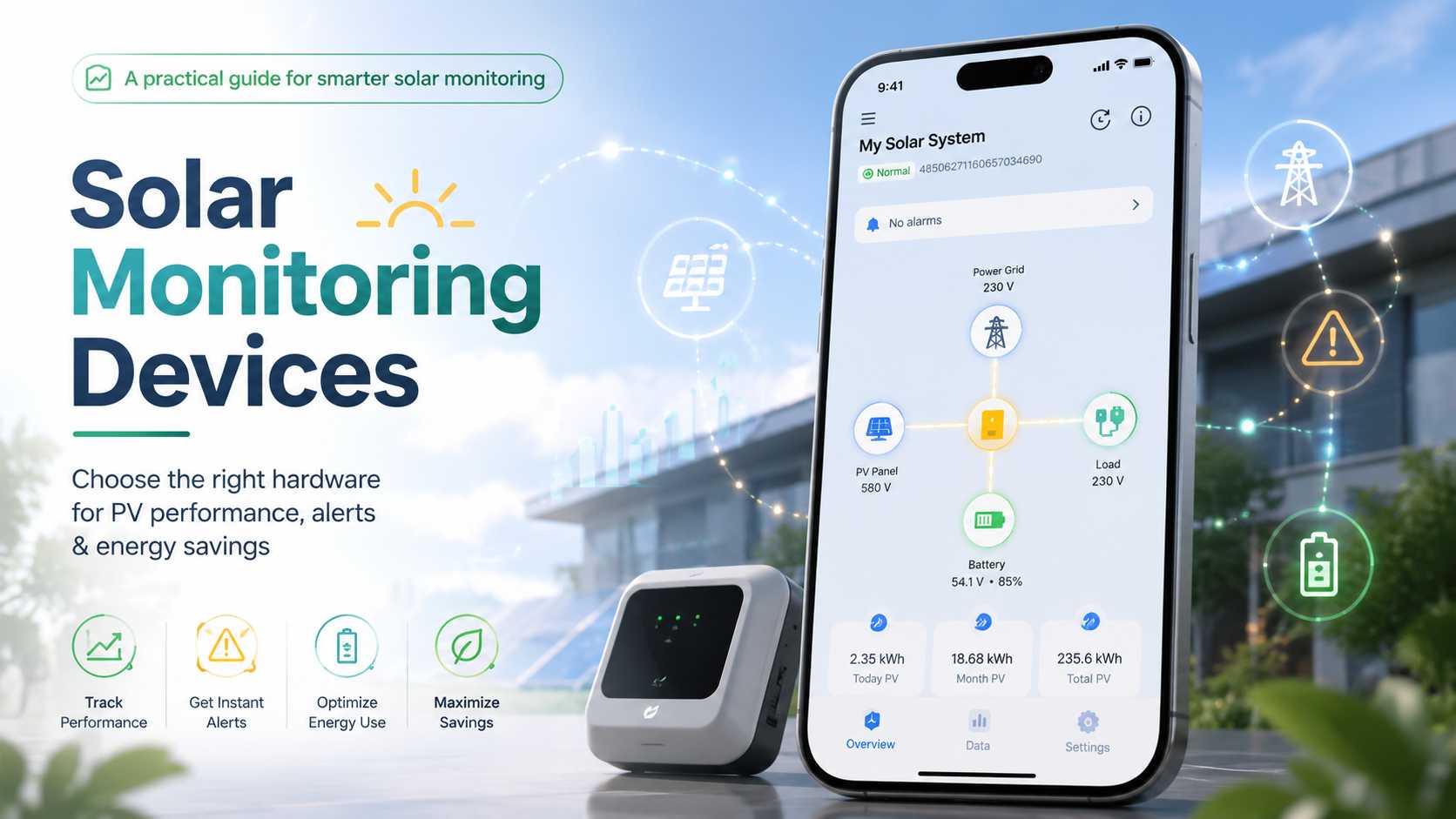 Solar Monitoring Devices: How To Choose The Right Hardware for PV Performance, Alerts And Energy Savings