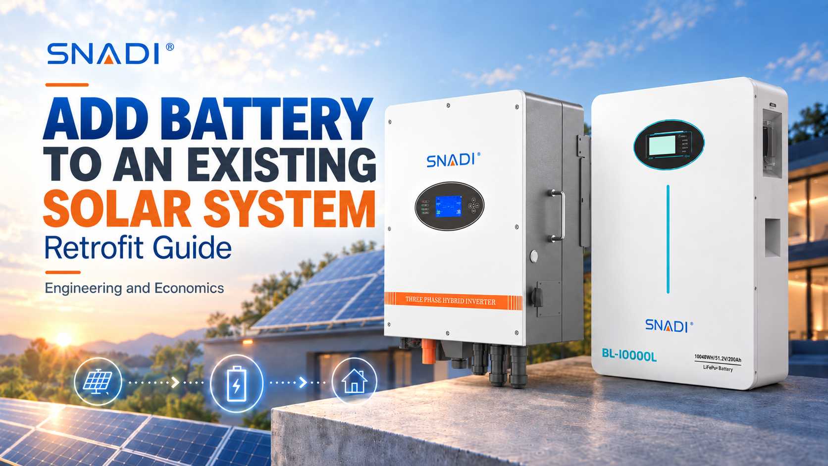 Can I Add A Battery To My Existing Solar System? What To Know Before Retrofitting
